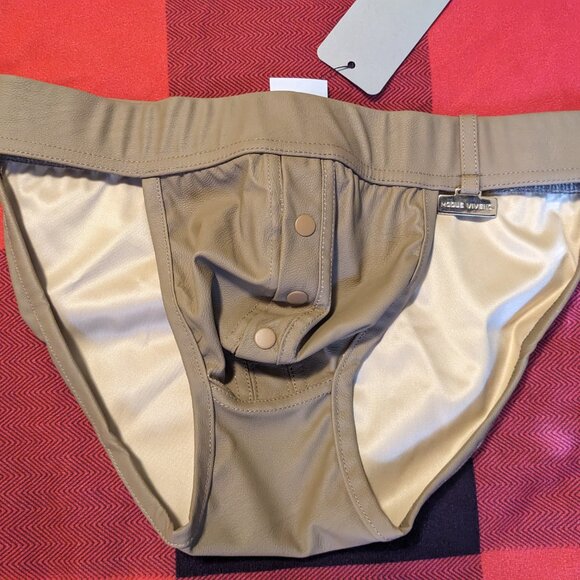 Modus Vivendi Designer  Leather Legacy Tanga Brief - Picture 6 of 10